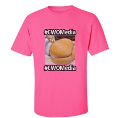 Unisex Ultra Cotton Safety Neon Crewneck Tee