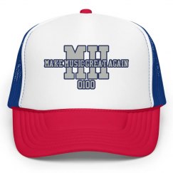 MH SNAPBACK (Make Music Great Again) NAVY/SILVER