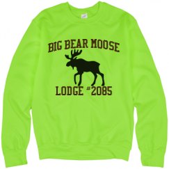 Unisex Neon Crewneck Sweatshirt