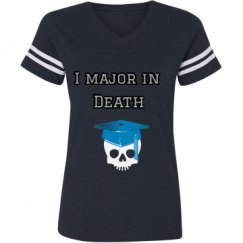 Ladies Relaxed Fit Vintage Sports Tee