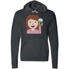 white girl hoodie