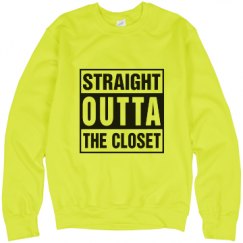 Unisex Neon Crewneck Sweatshirt