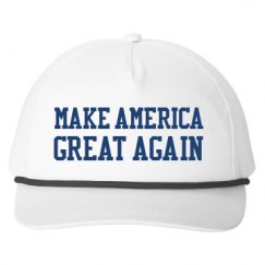 Snapback Five-Panel Rope Hat