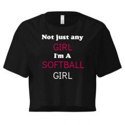 Ladies Festival Cali Crop Top Tee