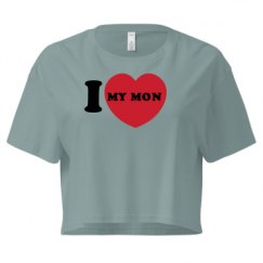 Ladies Festival Cali Crop Top Tee