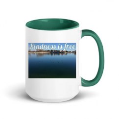 15oz Ceramic Mug with Color Inside