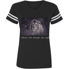 Ladies Relaxed Fit Vintage Sports Tee