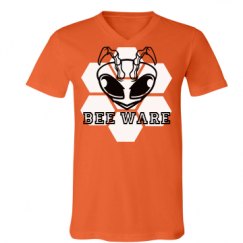 Unisex V-Neck Jersey Tee