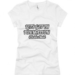 Ladies Slim Fit Basic Promo Jersey Tee