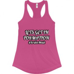 Ladies Slim Fit Racerback Tank Top