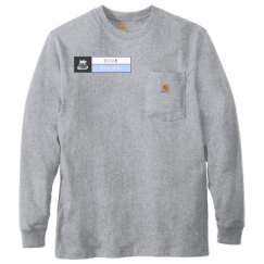 Unisex Carhartt Pocket Long Sleeve Tee