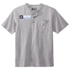 Unisex Carhartt Henley Tee 