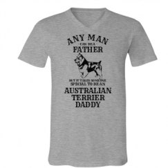 Unisex V-Neck Jersey Tee