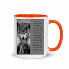 11oz Ceramic Mug with Color Inside