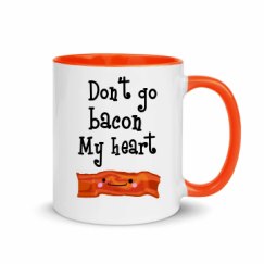 11oz Ceramic Mug with Color Inside