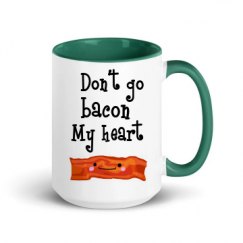 15oz Ceramic Mug with Color Inside