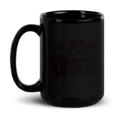 15oz Black Glossy Mug
