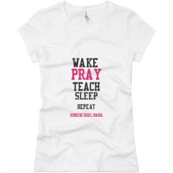 Ladies Slim Fit Basic Promo Jersey Tee