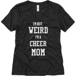 Ladies Relaxed Fit Super Soft Triblend V-Neck Tee