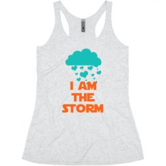 Ladies Slim Fit Super Soft Racerback Triblend Tank