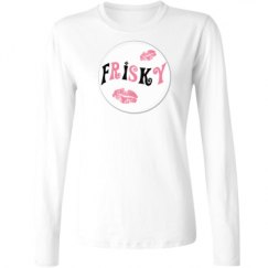 Ladies Relaxed Fit Basic Long Sleeve Tee