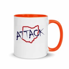 11oz Ceramic Mug with Color Inside