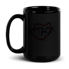 15oz Black Glossy Mug