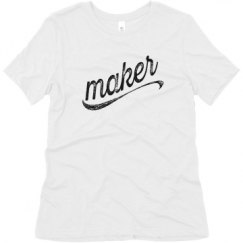 Ladies Relaxed Fit Super Soft Triblend Tee