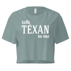 Ladies Festival Cali Crop Top Tee