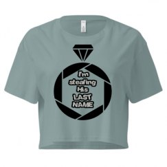 Ladies Festival Cali Crop Top Tee