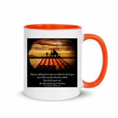 11oz Ceramic Mug with Color Inside