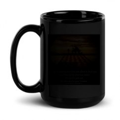 15oz Black Glossy Mug