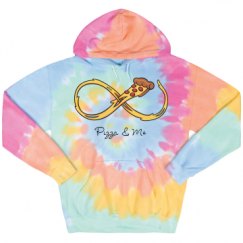 Unisex Tie-Dye Fleece Hoodie