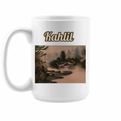 Kahlil mug design