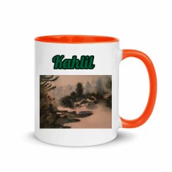 11oz Ceramic Mug with Color Inside