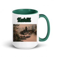 15oz Ceramic Mug with Color Inside