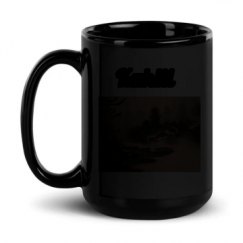 15oz Black Glossy Mug