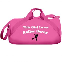 Girl loves roller derby