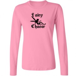 Ladies Relaxed Fit Basic Long Sleeve Tee