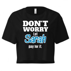 Ladies Festival Cali Crop Top Tee