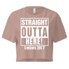 Ladies Festival Cali Crop Top Tee