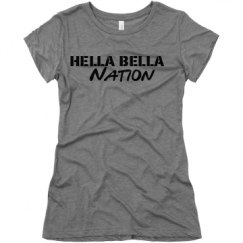 Ladies Slim Fit Super Soft Triblend Tee