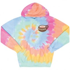 Unisex Tie-Dye Fleece Hoodie