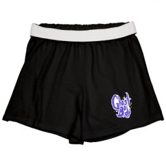Slim Fit Cheer Shorts