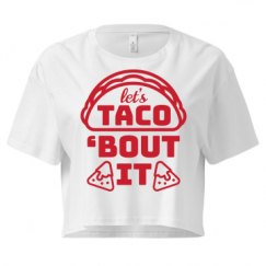 Ladies Festival Cali Crop Top Tee