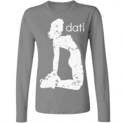 Ladies Relaxed Fit Basic Long Sleeve Tee