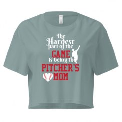 Ladies Festival Cali Crop Top Tee