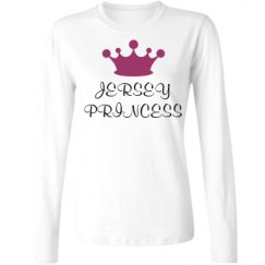 Ladies Relaxed Fit Basic Long Sleeve Tee