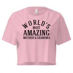 Ladies Festival Cali Crop Top Tee