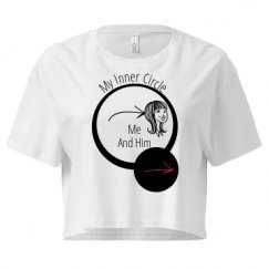 Ladies Festival Cali Crop Top Tee